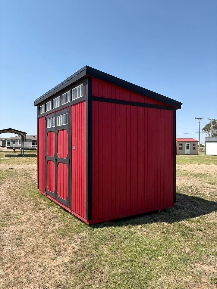 8x12 Urban Shed at Graceland Portable Buildings of Lubbock