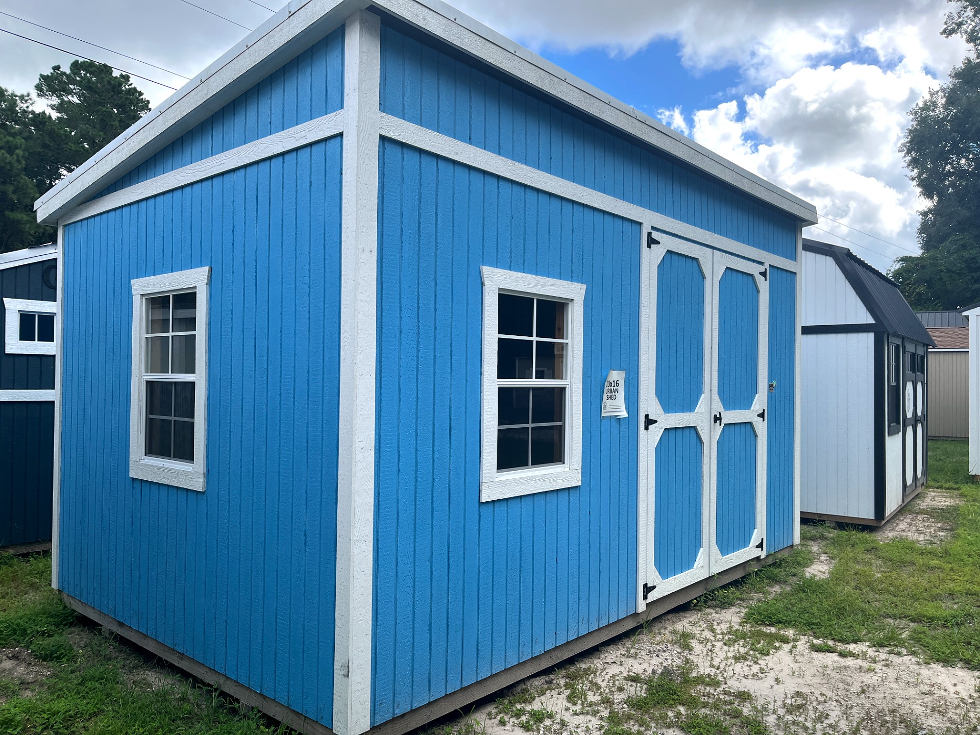 10x16 Urban Shed at Portable Buildings of Ravenel