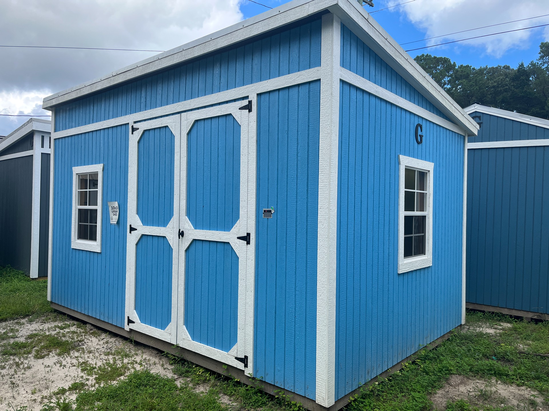 10x16 Urban Shed at Portable Buildings of Ravenel