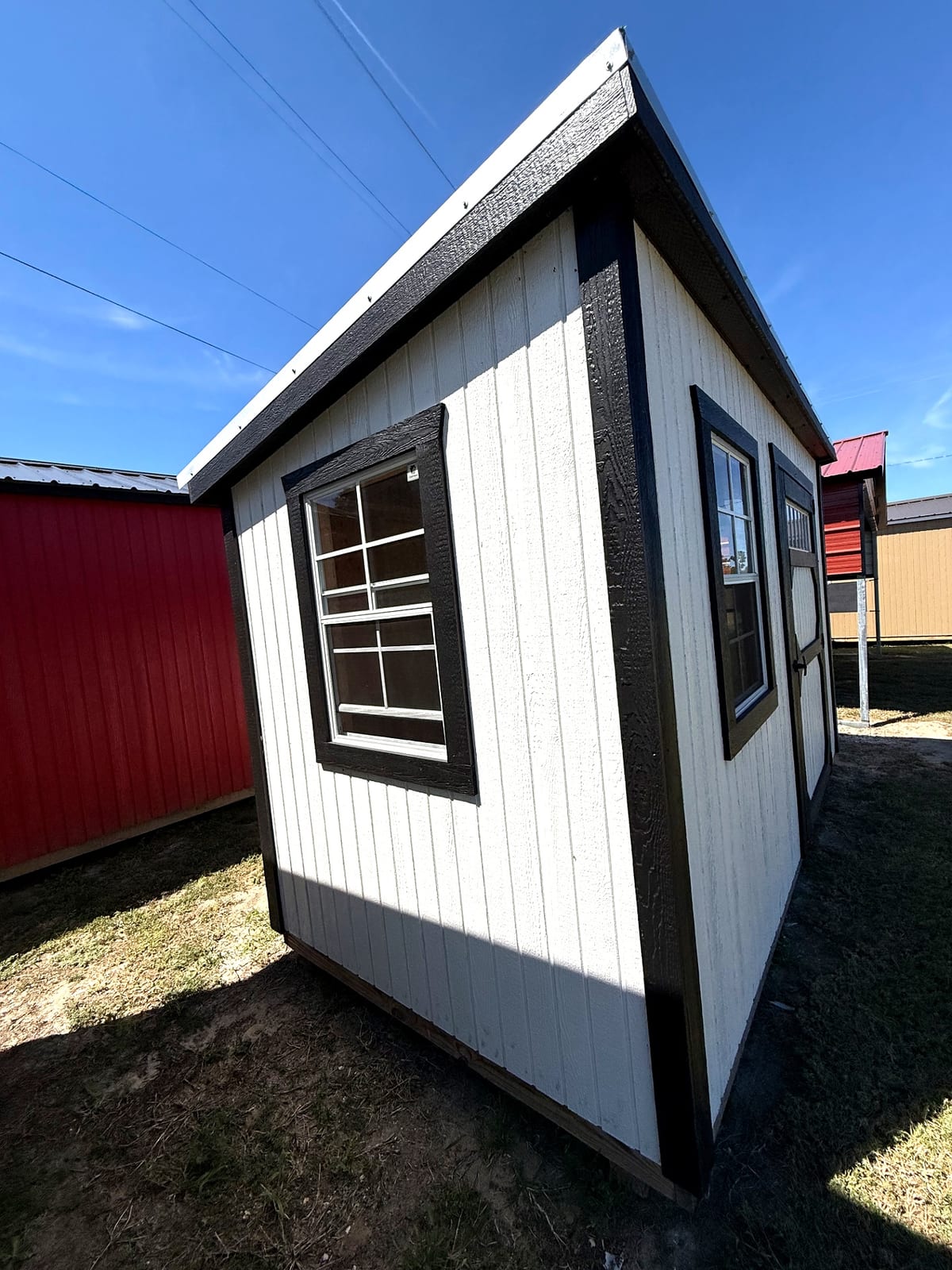 10x12 Urban Shed at Moultrie Lot- Willis Buildings