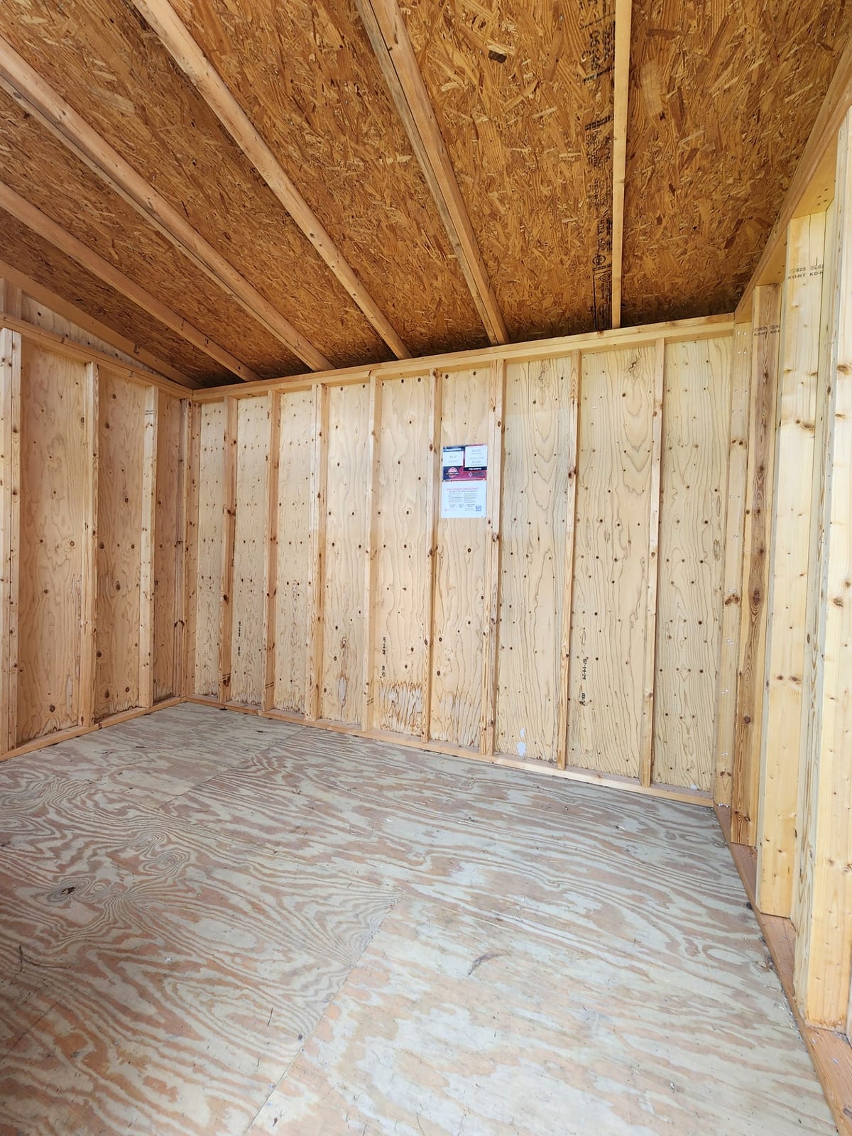 8x12 Urban Shed at Toler's Coastal Structures - Newport