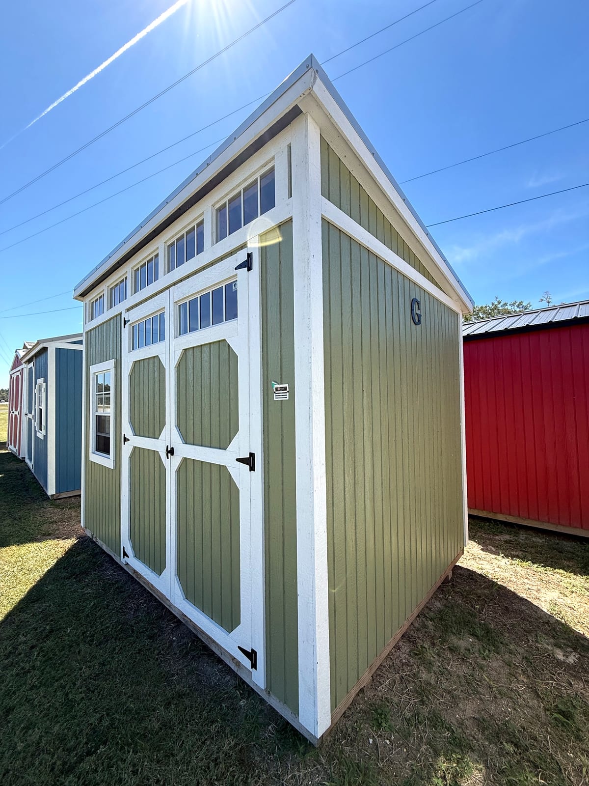 8x12 Urban Shed at Willis Buildings