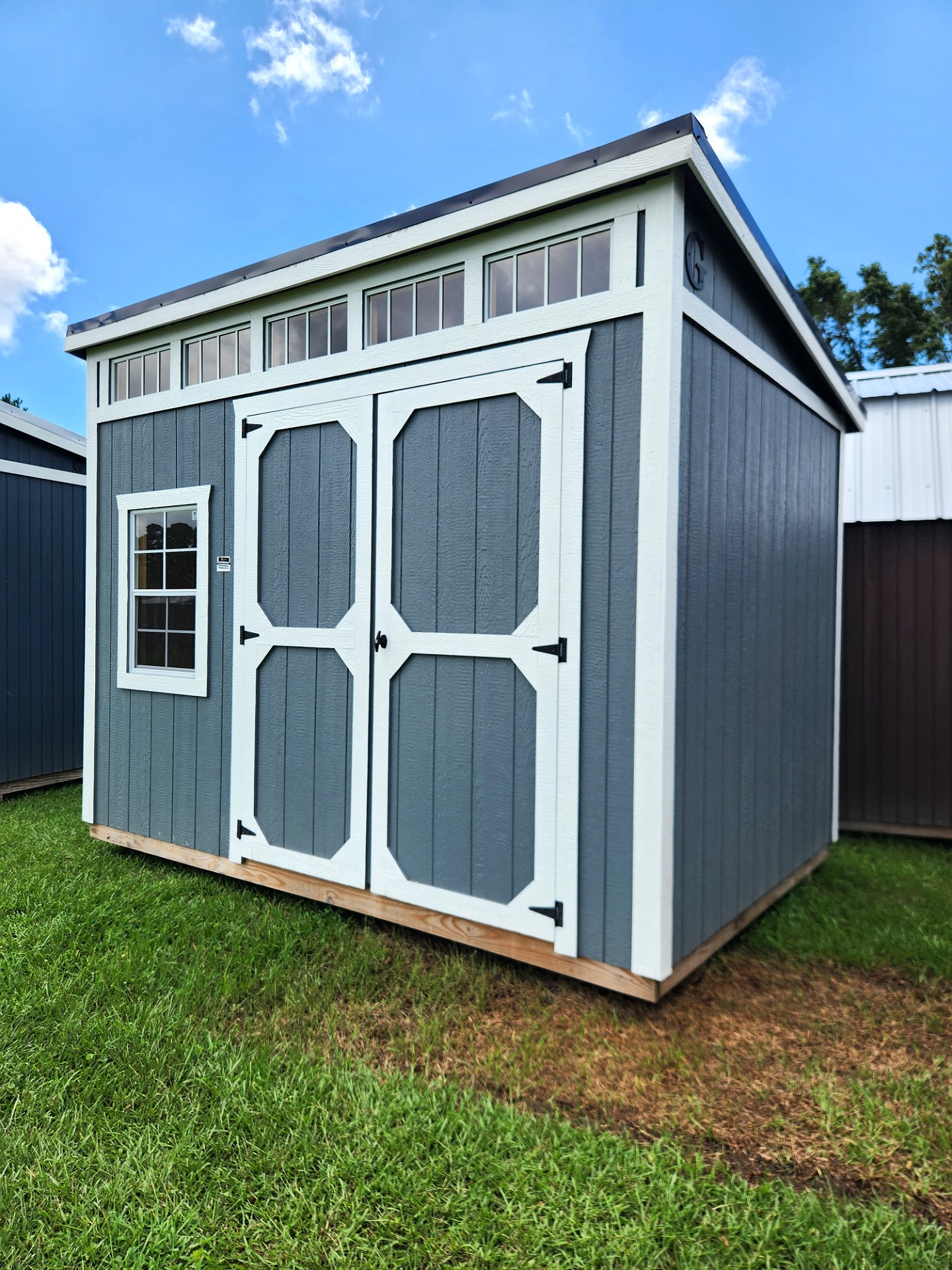 8x12 Urban Shed at Toler's Coastal Structures - Newport