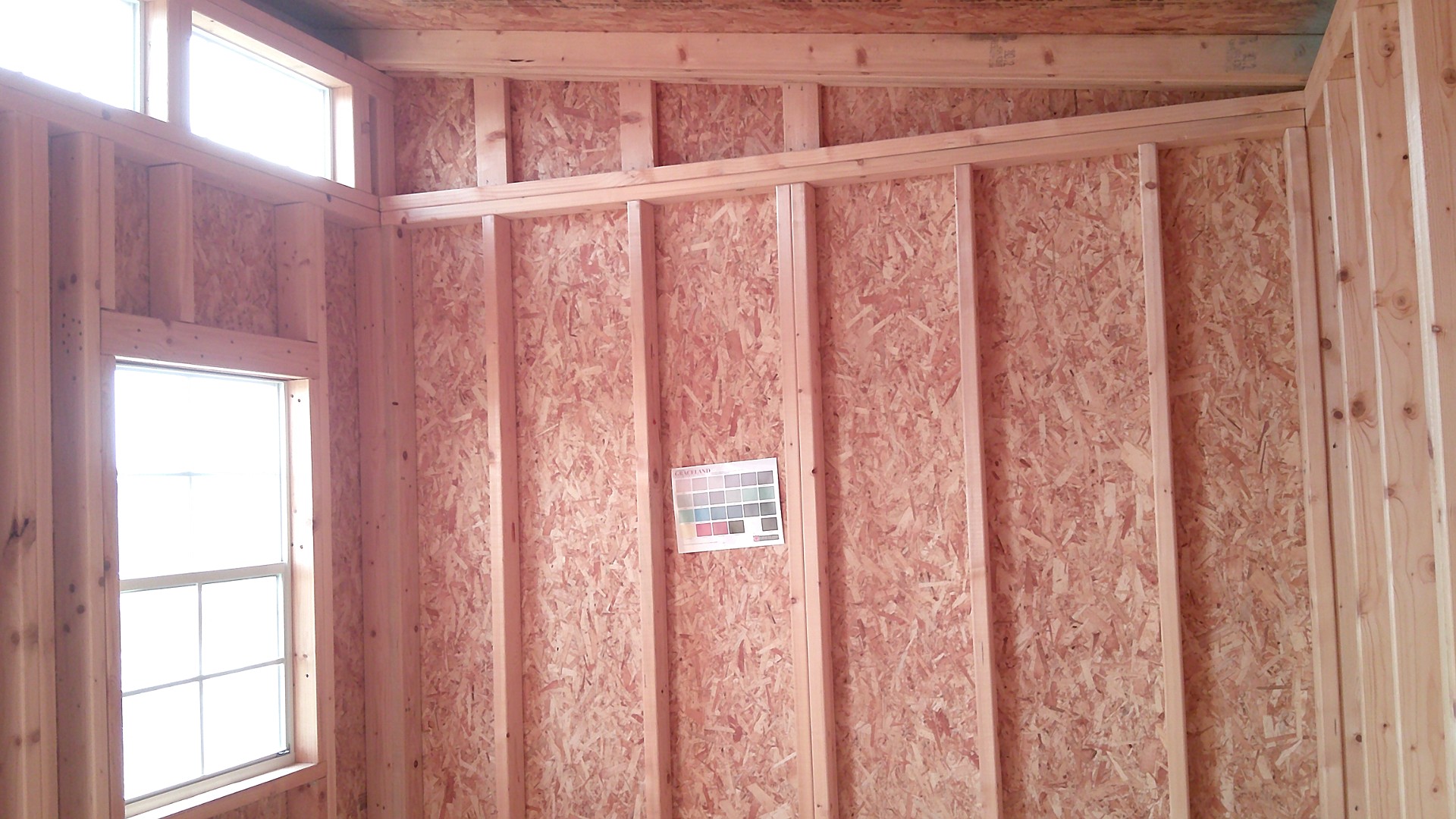 8x12 Urban Shed at Hill  Top Sales