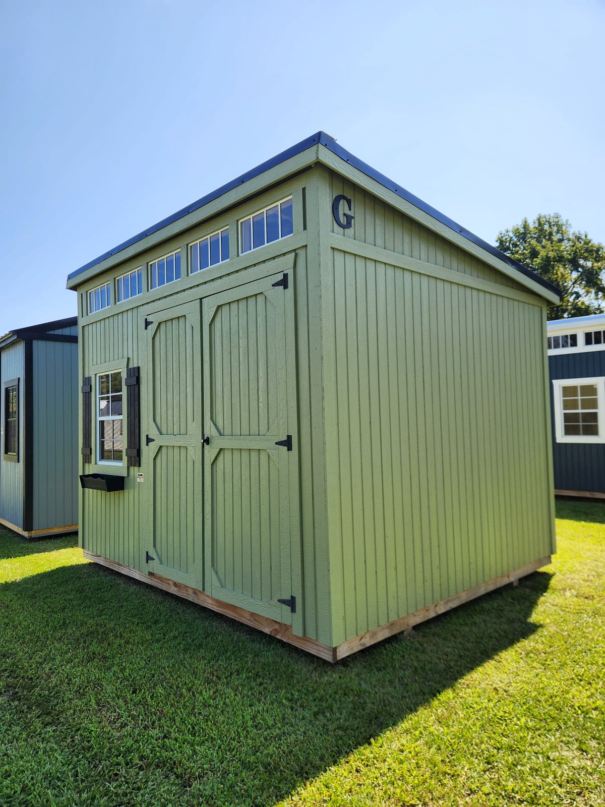 10x12 Urban Shed at Toler's Coastal Structures - Newport