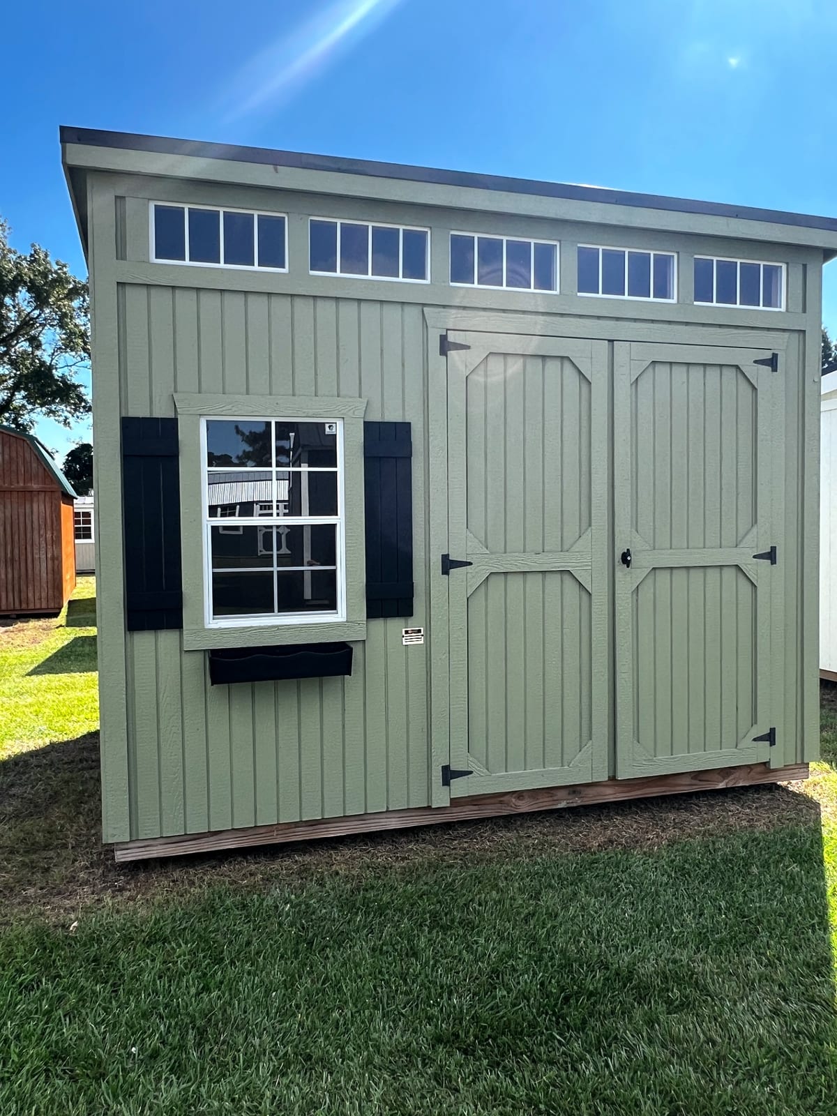 10x12 Urban Shed at Toler's Coastal Structures - Newport