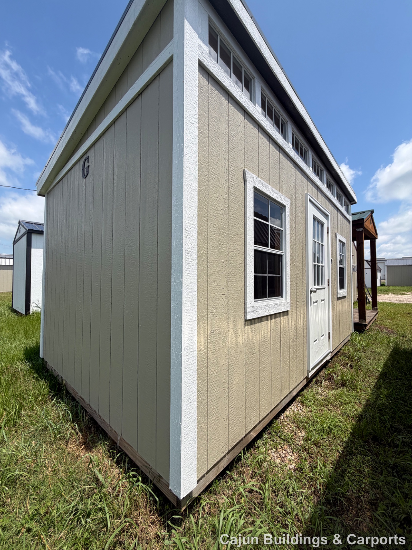 10x16 Urban Shed at Cajun Buildings and Carports