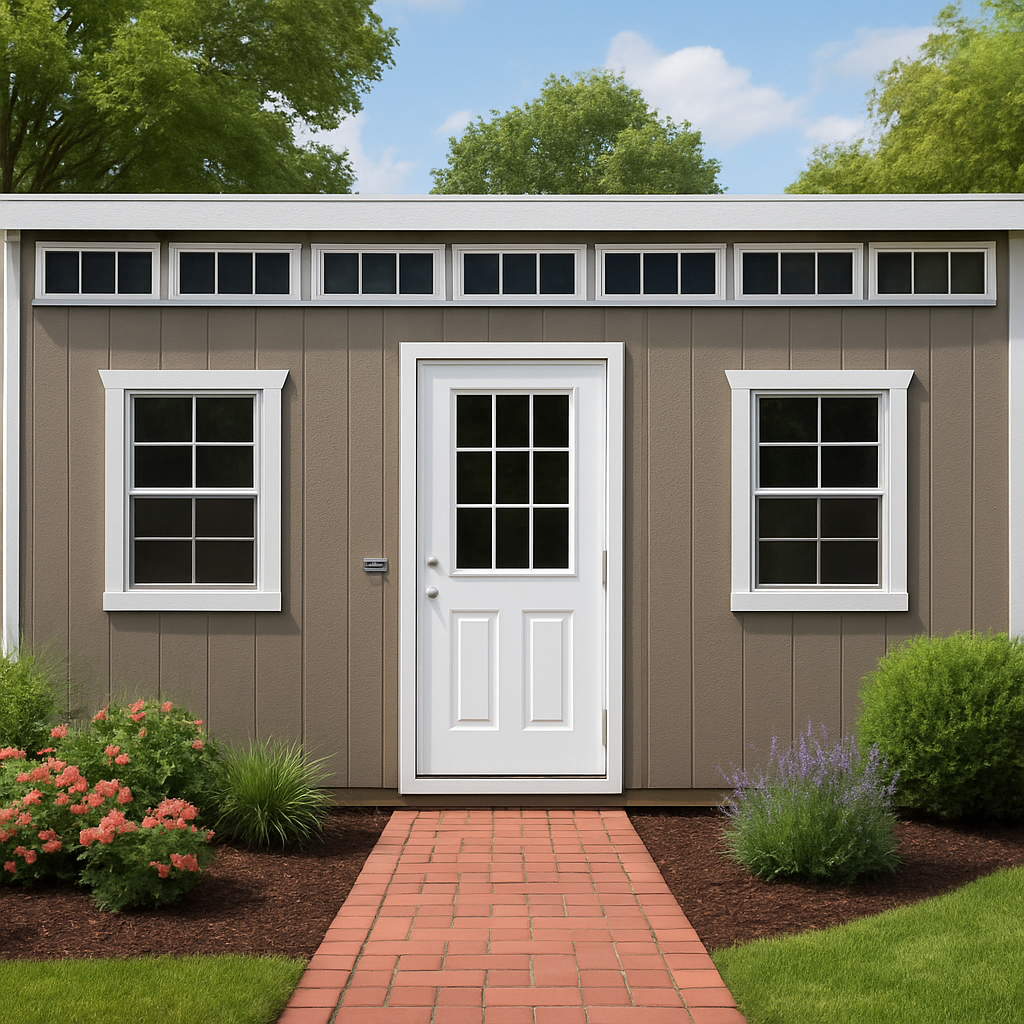 10x16 Urban Shed at ACE Buildings - Graceland of Corpus Christi