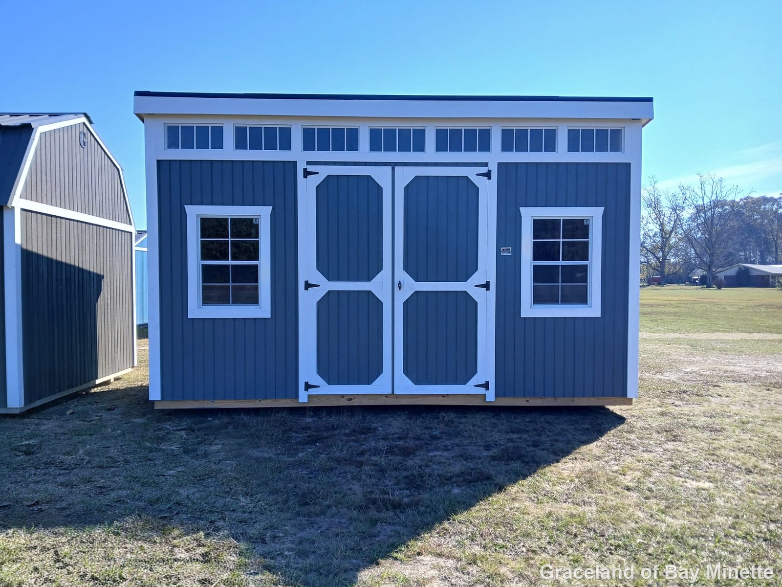 10x16 Urban Shed at Graceland of Bay Minette