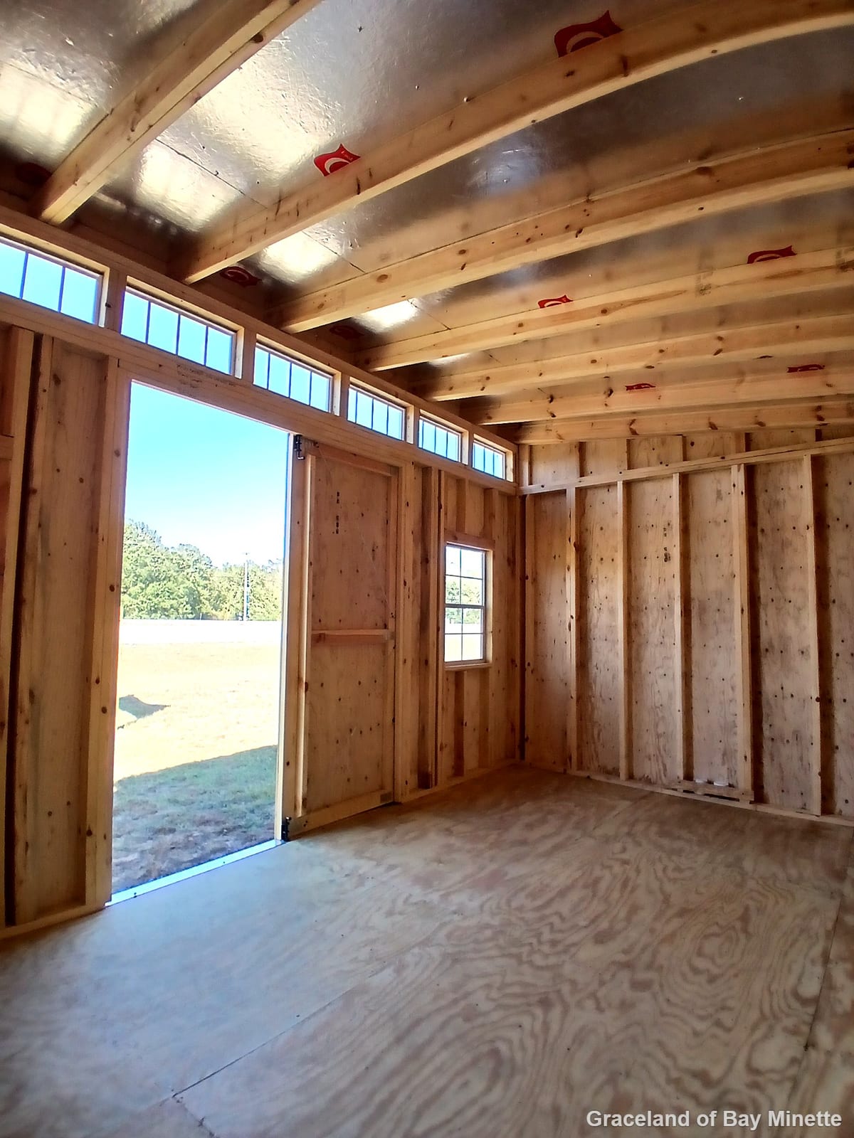 10x16 Urban Shed at Graceland of Bay Minette