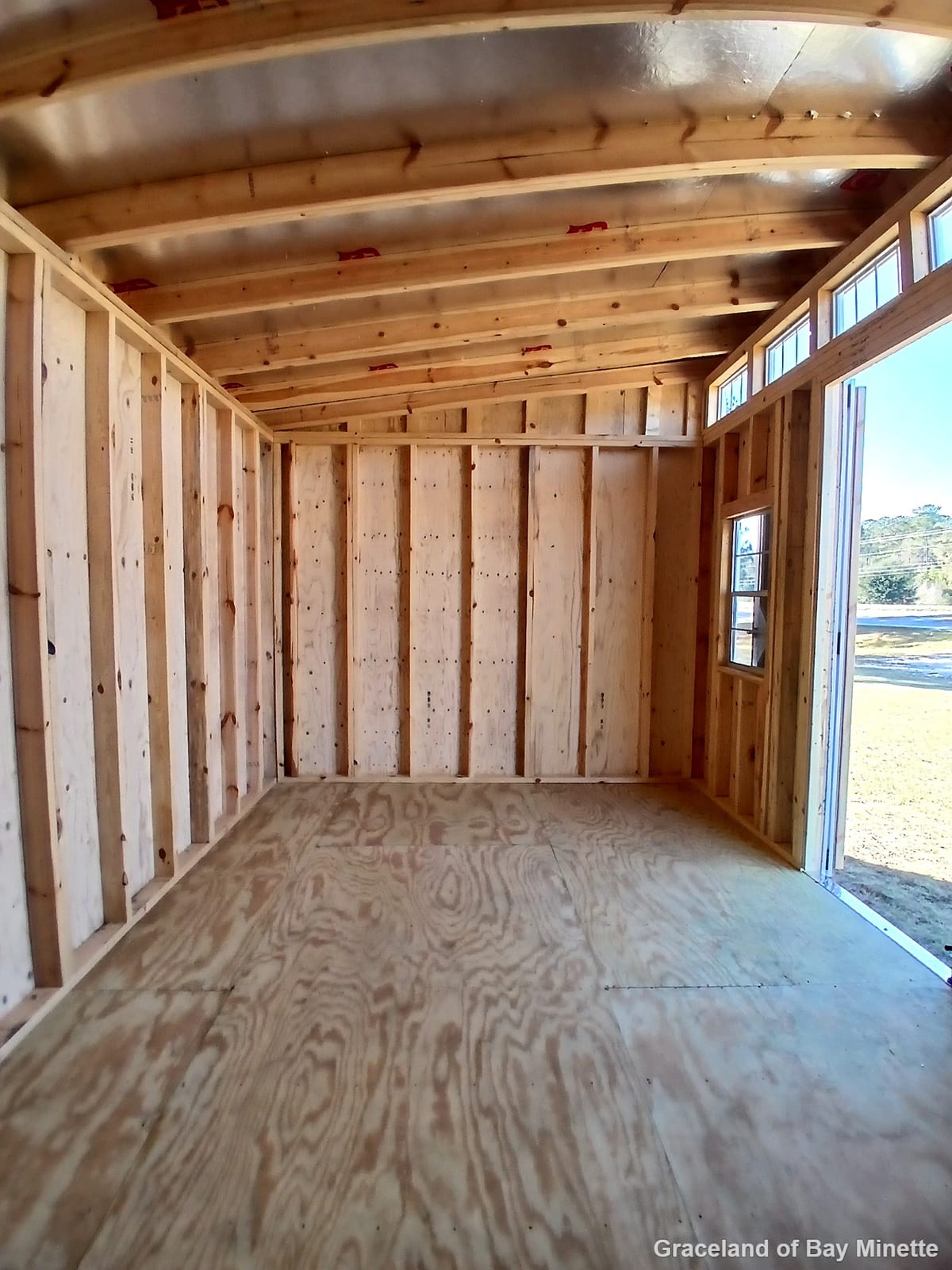 10x16 Urban Shed at Graceland of Bay Minette
