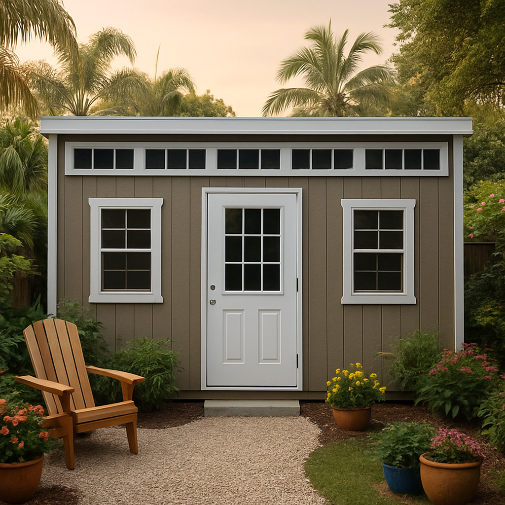 10x16 Urban Shed at ACE Buildings - Graceland of Corpus Christi