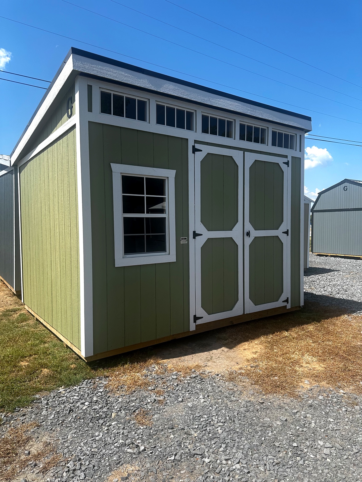 10x12 Urban Shed at G&L Carports & Portable Buildings