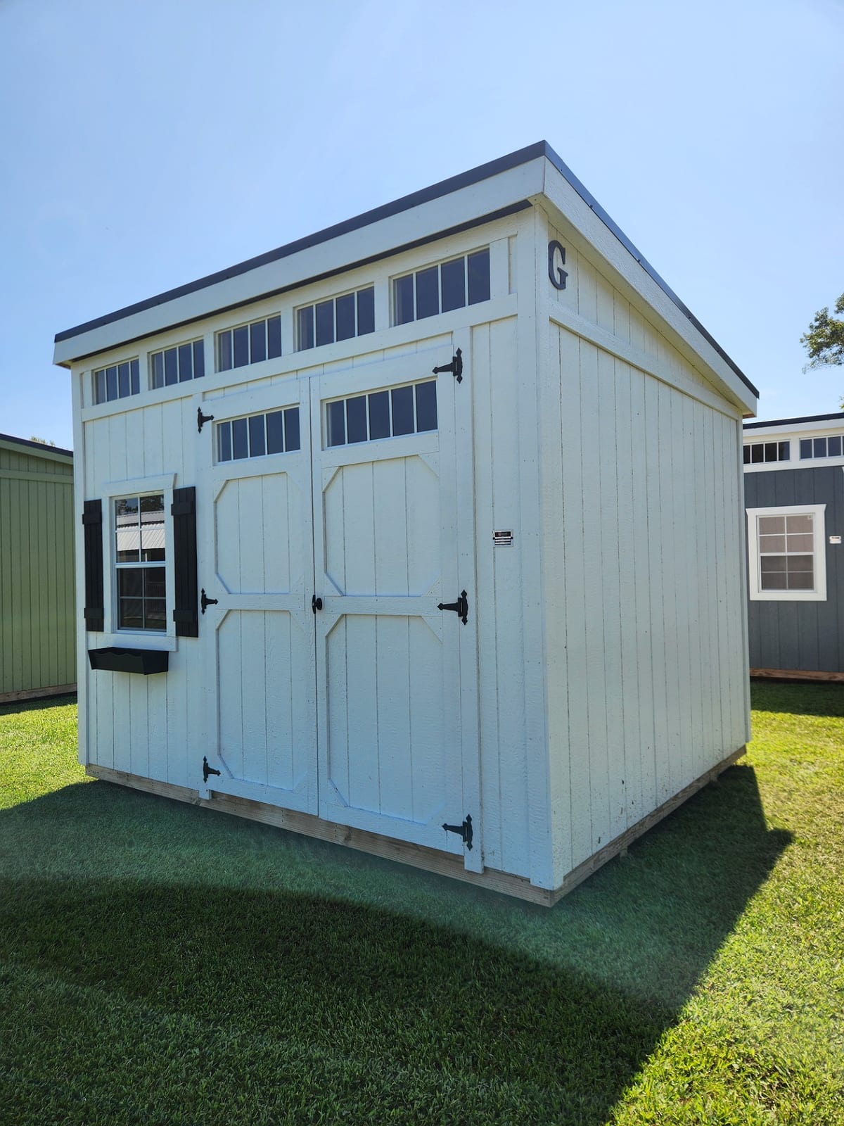 10x12 Urban Shed at Toler's Coastal Structures - Newport