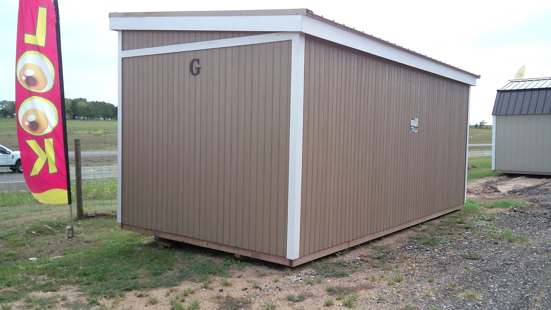 10x20 Urban Shed at Hill  Top Sales