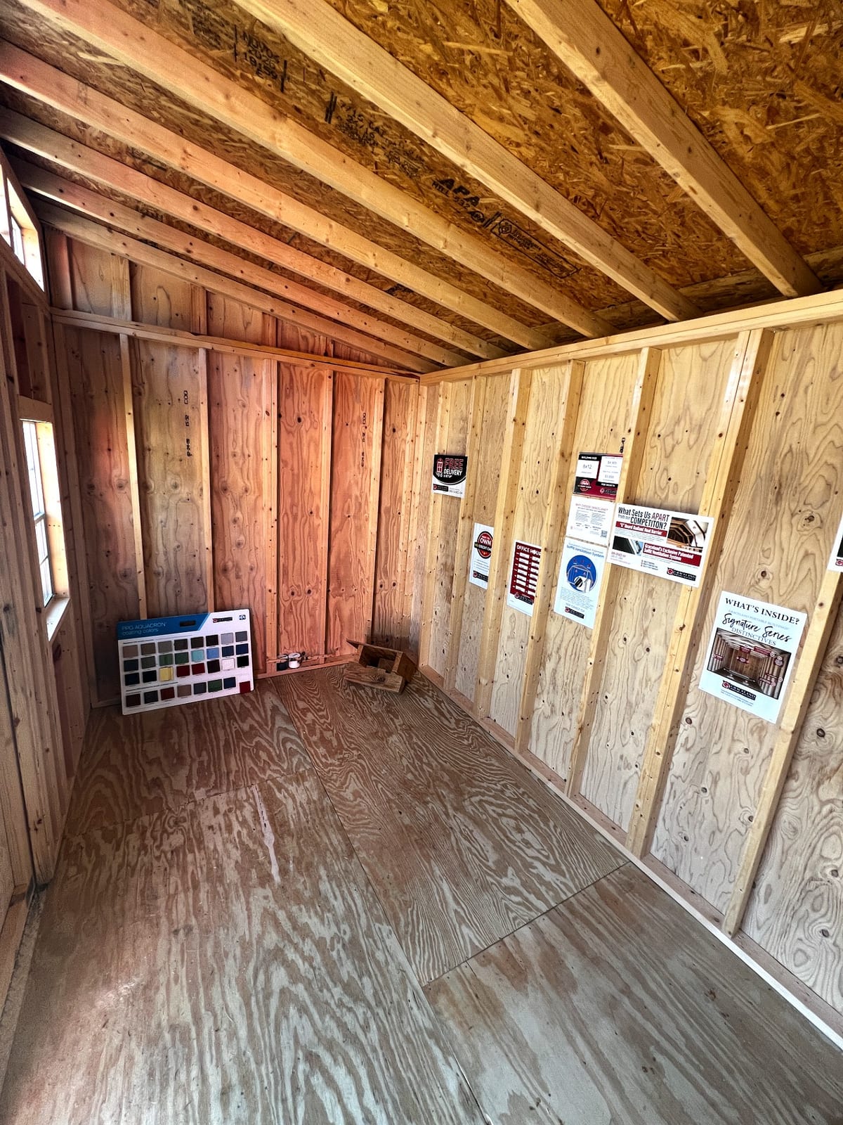 8x12 Urban Shed at Toler's Coastal Structures - Newport