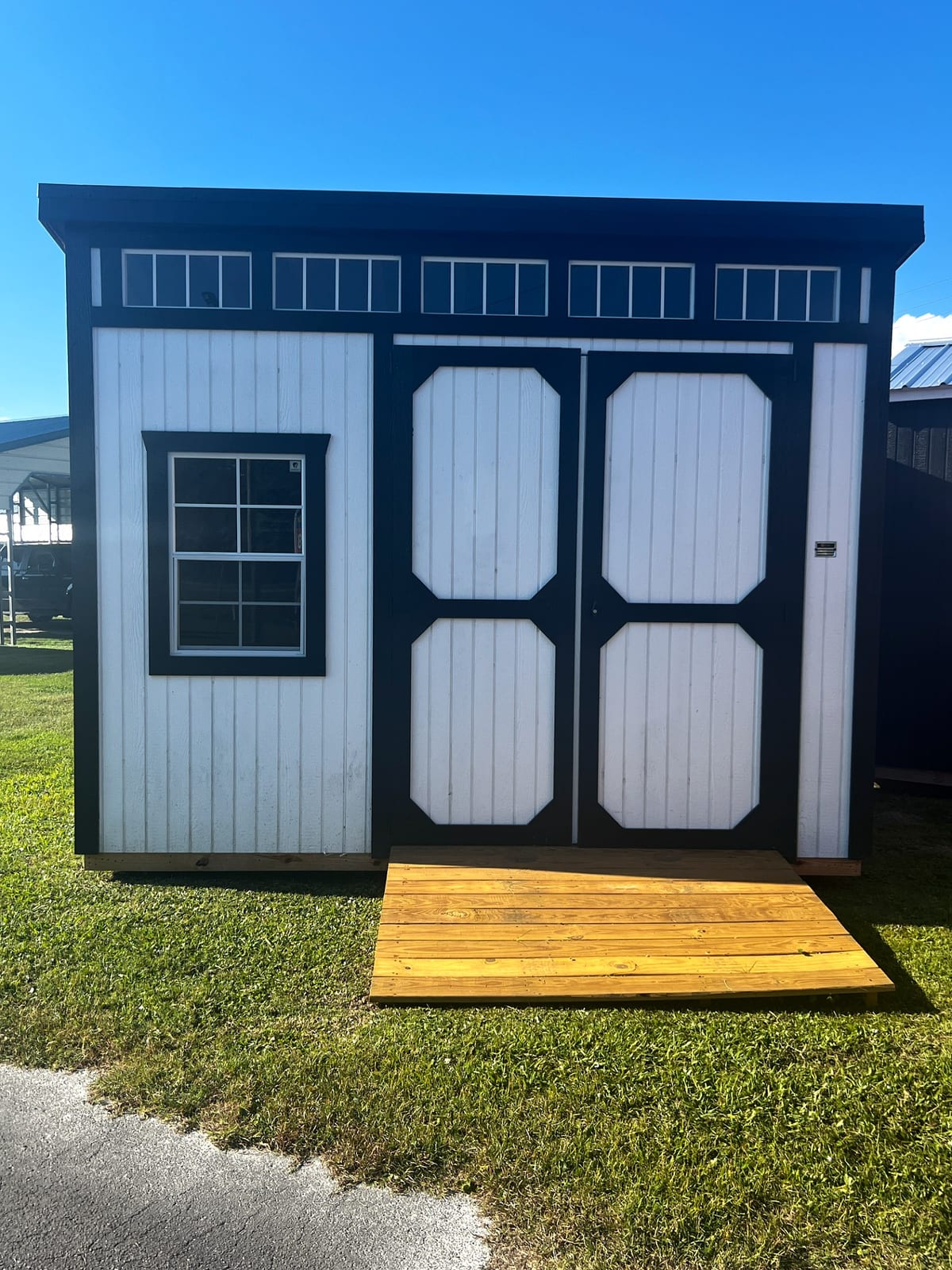 8x12 Urban Shed at Toler's Coastal Structures - Newport
