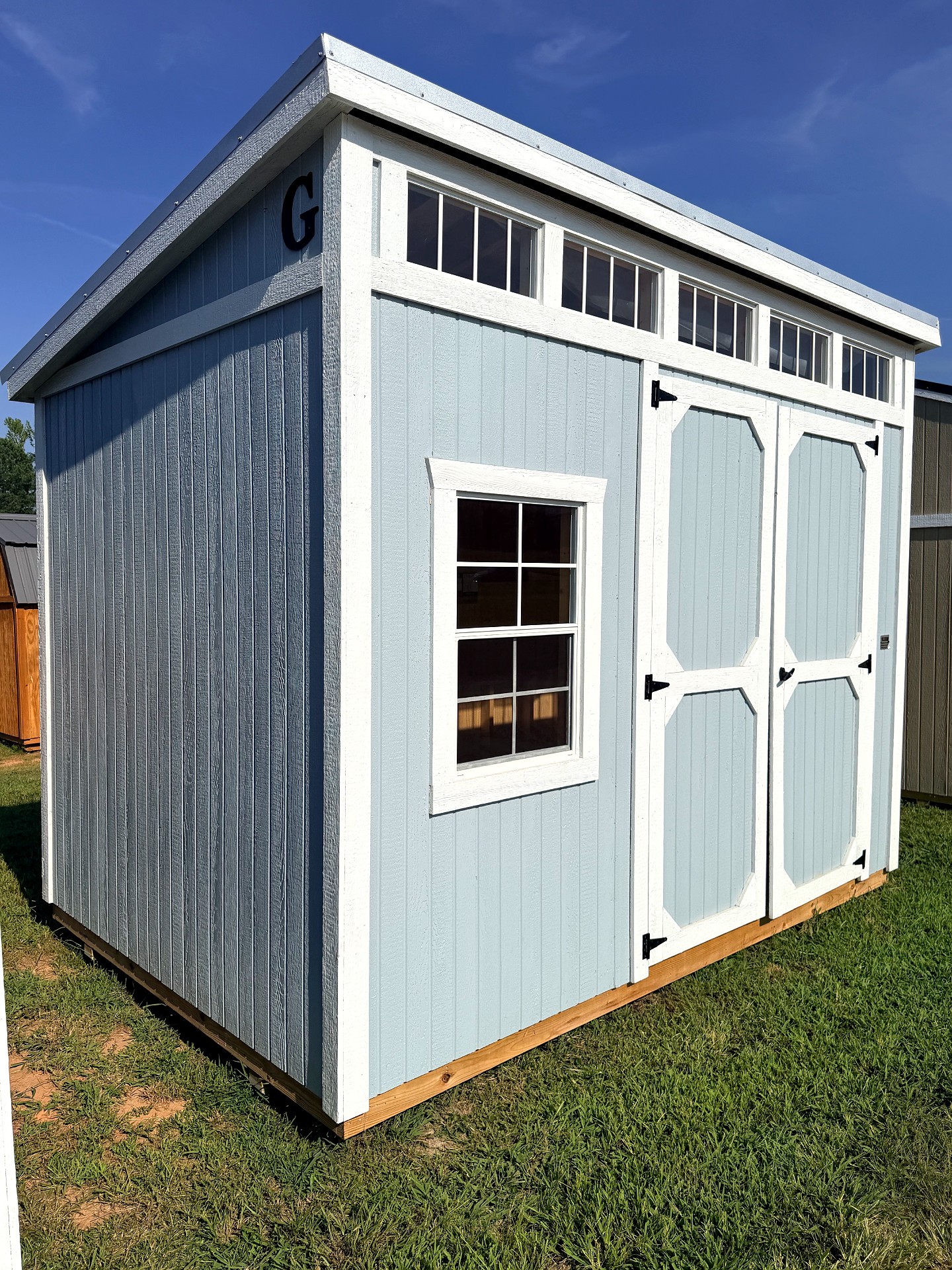 8x12 Urban Shed at Graceland of Cumming