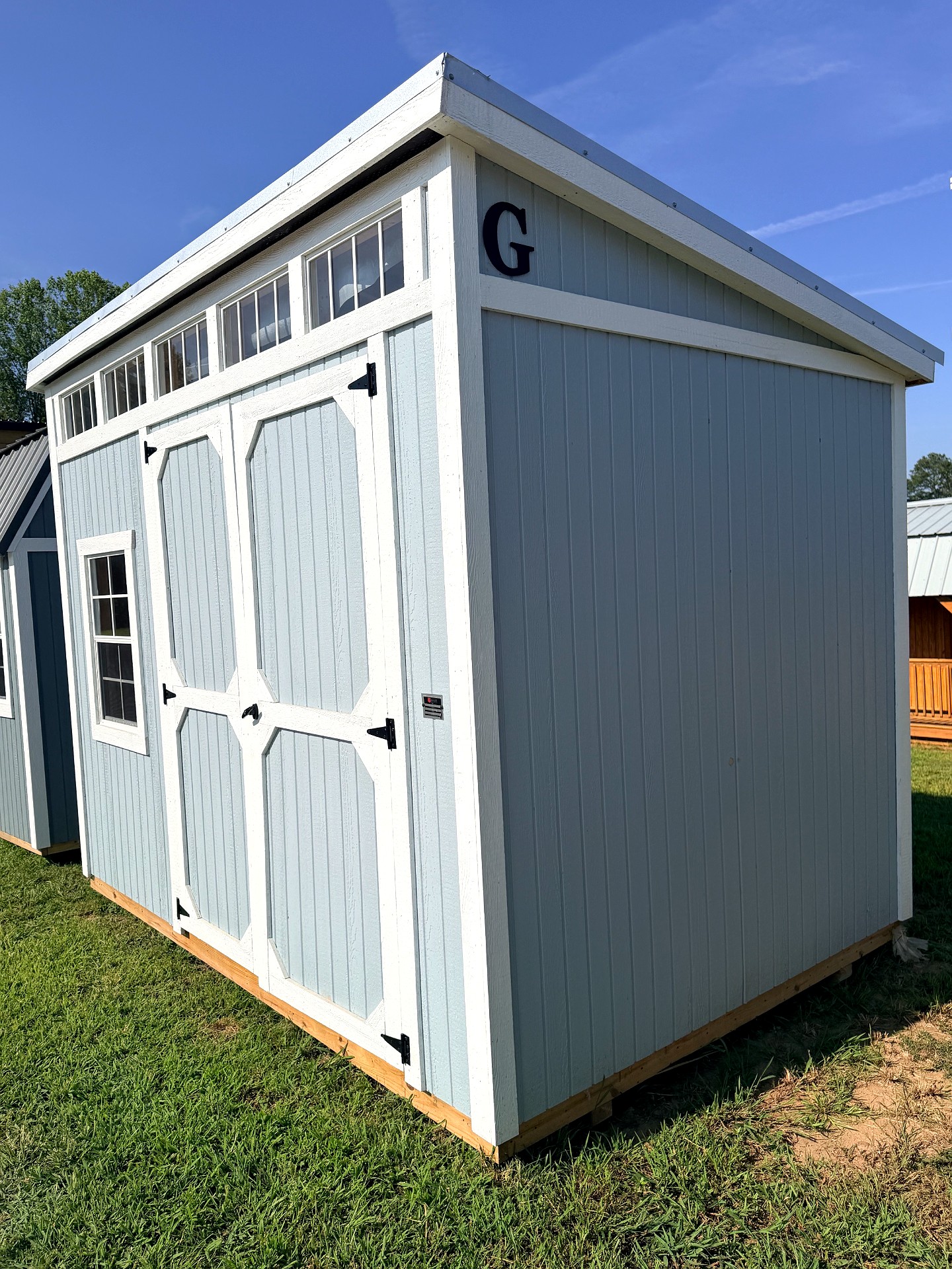 8x12 Urban Shed at Graceland of Cumming