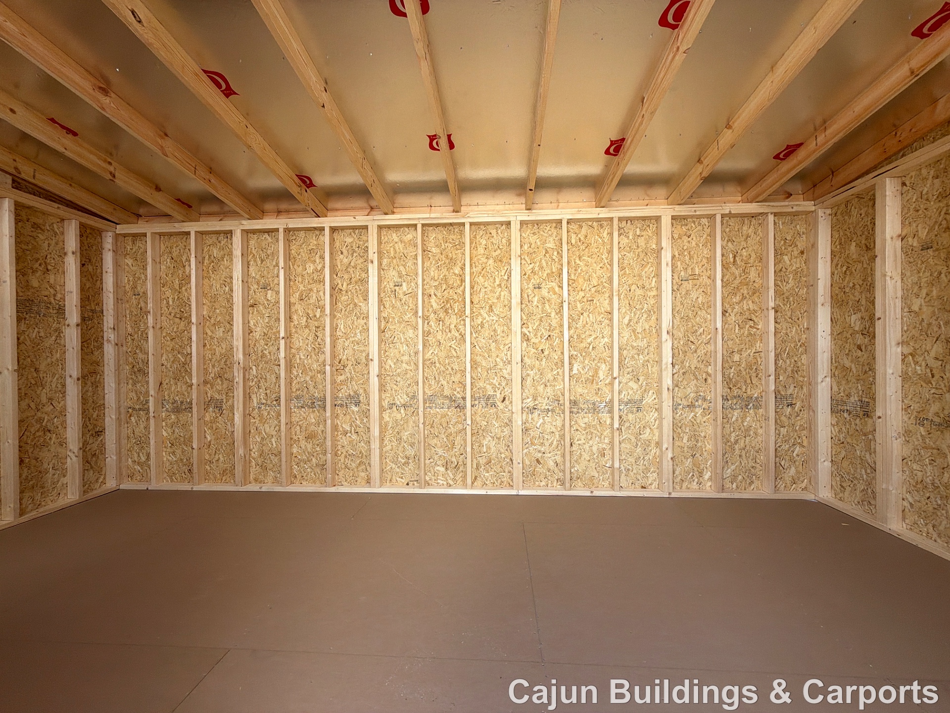 10x20 Urban Shed at Cajun Buildings and Carports