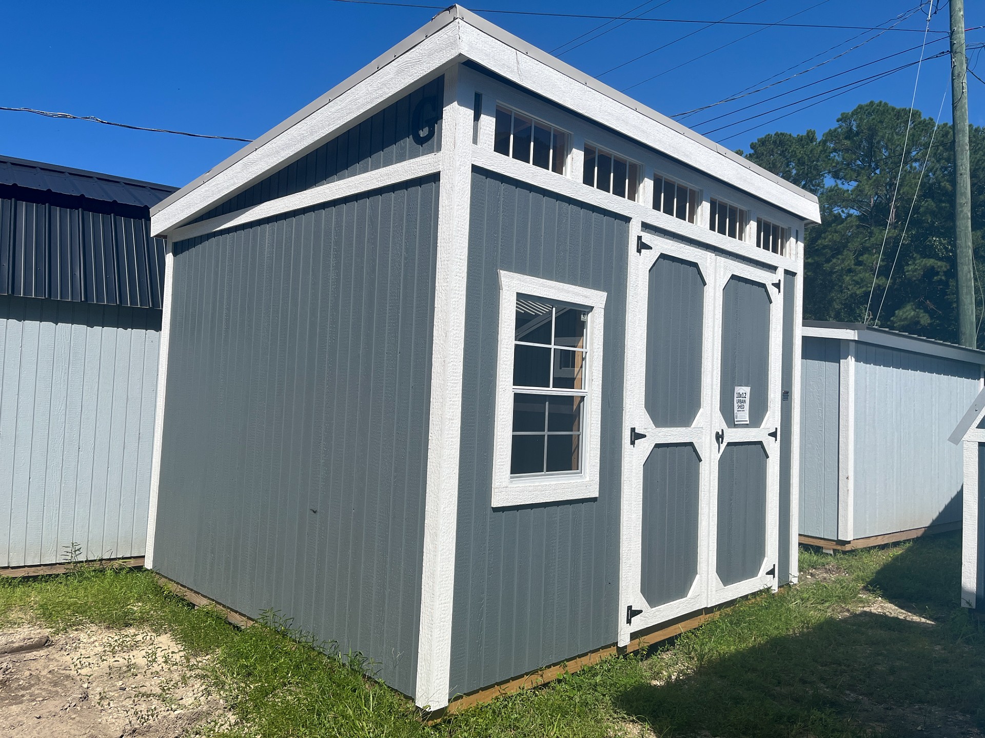 10x12 Urban Shed at Portable Buildings of Ravenel