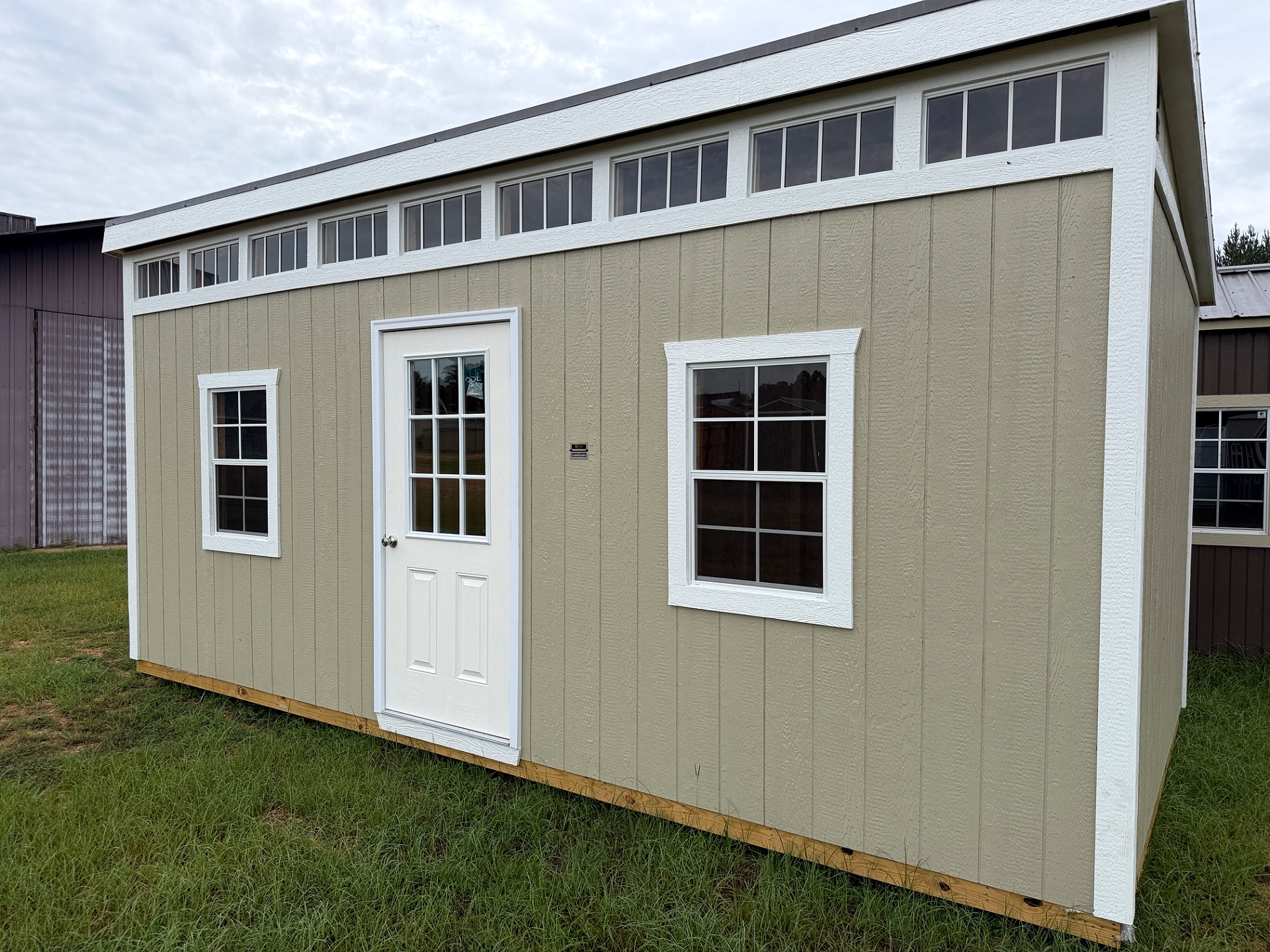 10x20 Urban Shed at Southern Ag Equipment, LLC - Saint Francisville, Louisiana