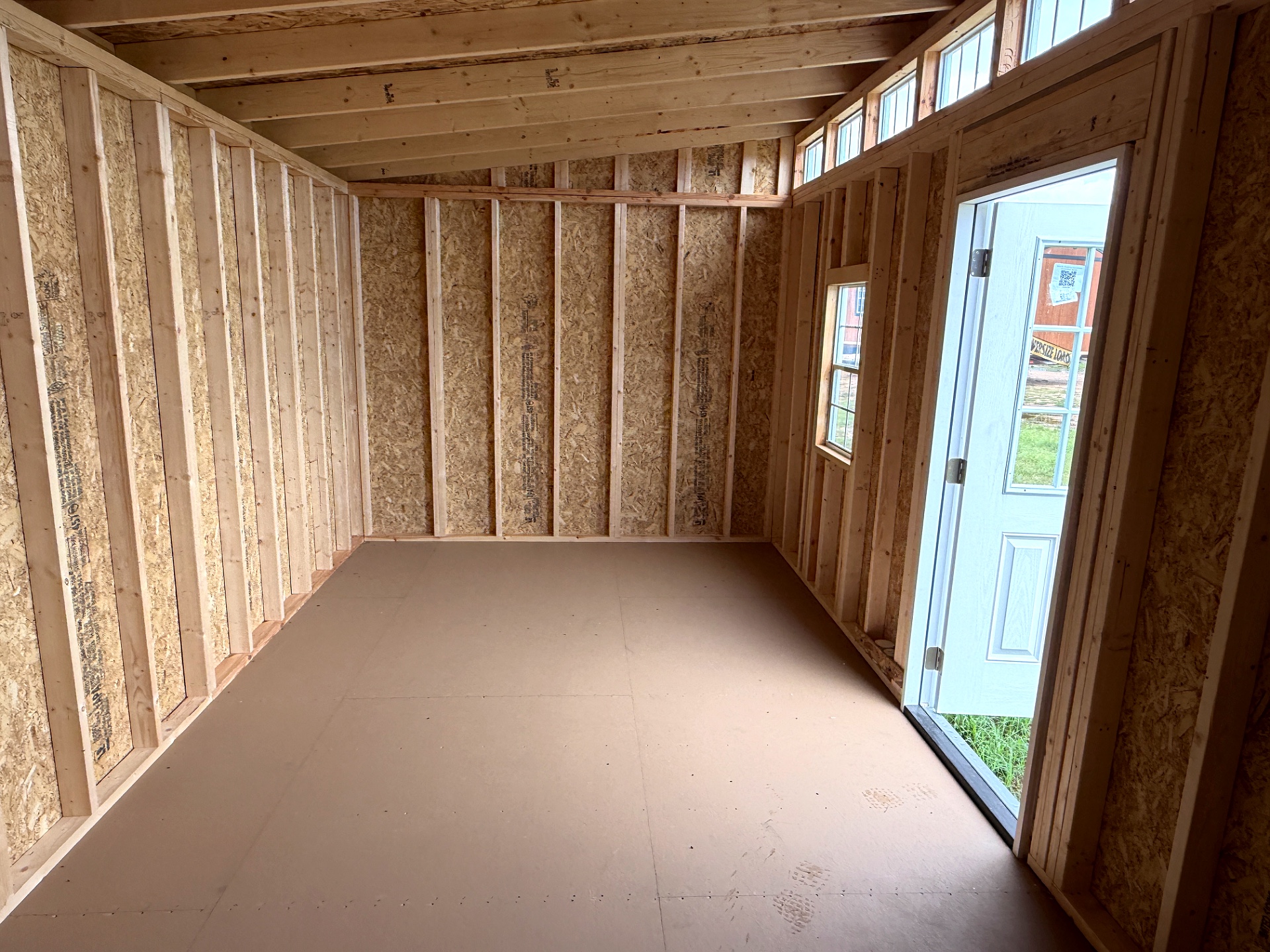 10x20 Urban Shed at Southern Ag Equipment, LLC - Saint Francisville, Louisiana