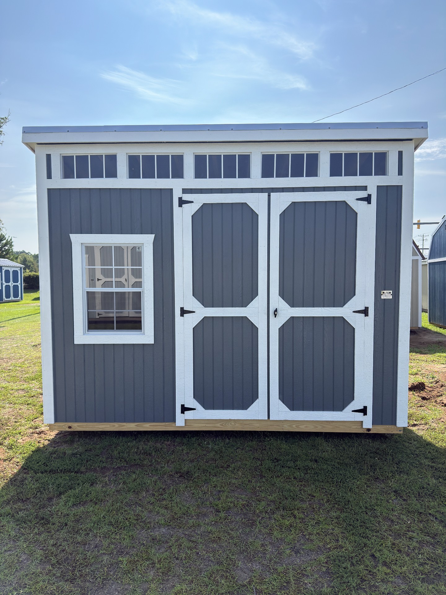 8x12 Urban Shed at Toler's Coastal Structures - Newport