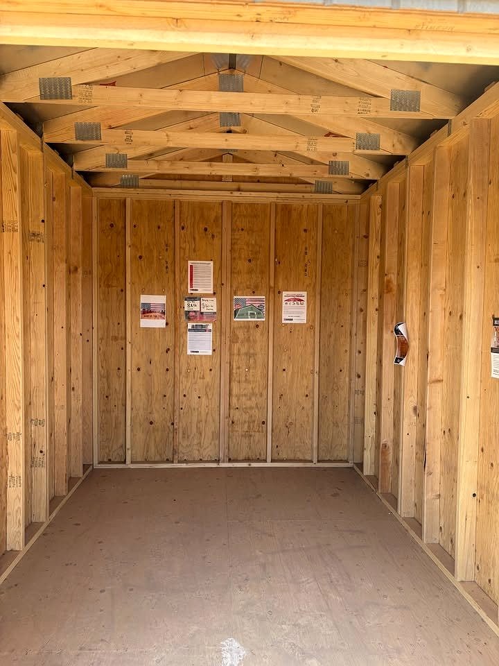 8x12 Utility Shed at Graceland Portable Buildings of Lubbock