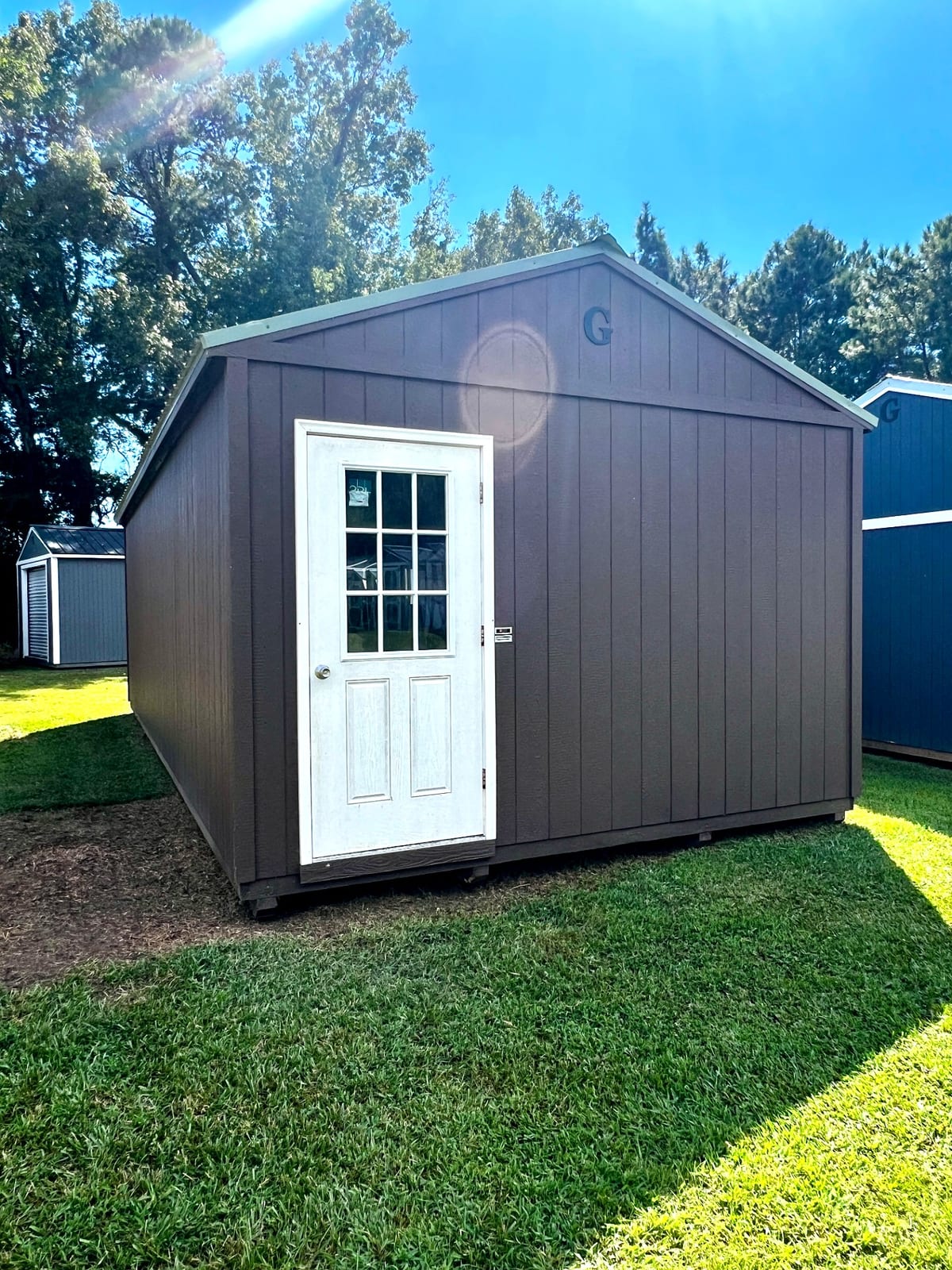 14x28 Utility Shed at Toler's Coastal Structures - Newport