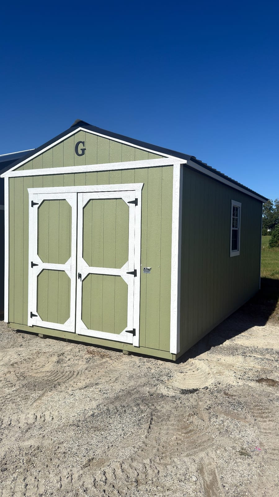 10x20 Utility Shed at Alpha1 Storage Solutions