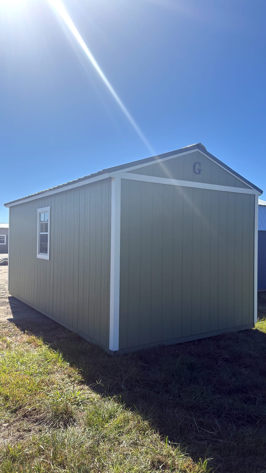 10x20 Utility Shed at Alpha1 Storage Solutions