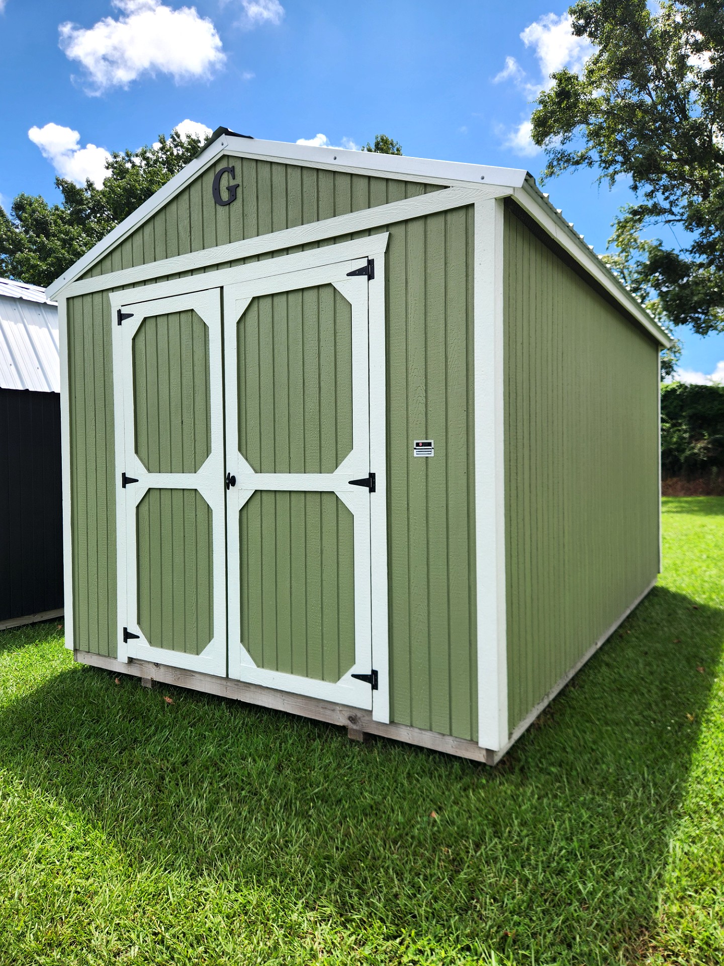 10x16 Utility Shed at Toler's Coastal Structures - Newport