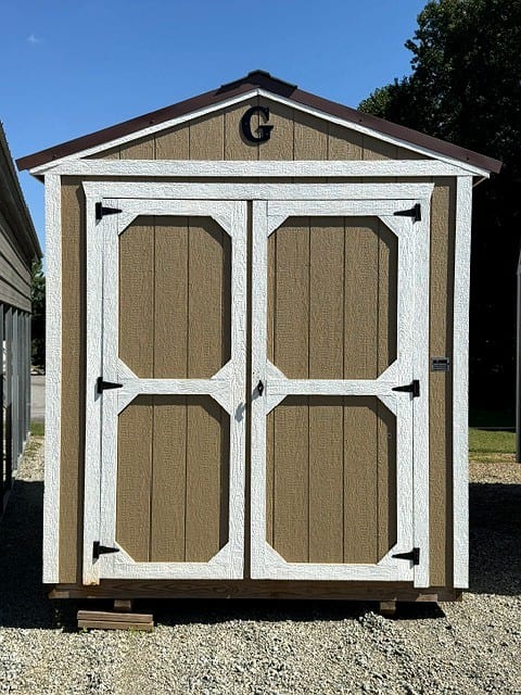 8x12 Utility Shed at Graceland Portable Buildings of the Carolinas / Dixie Motors, LLC
