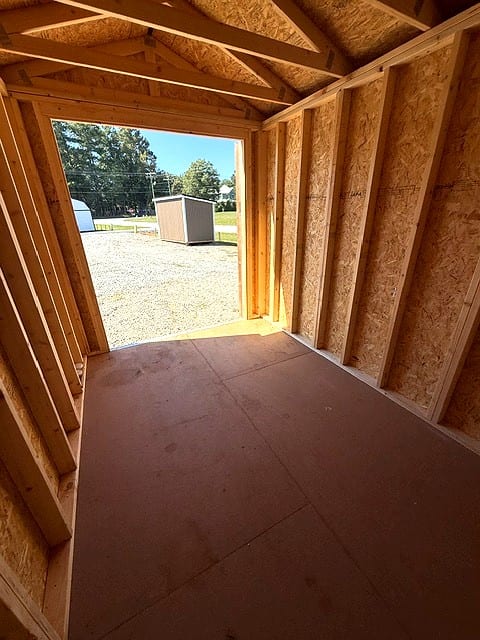 8x12 Utility Shed at Graceland Portable Buildings of the Carolinas / Dixie Motors, LLC