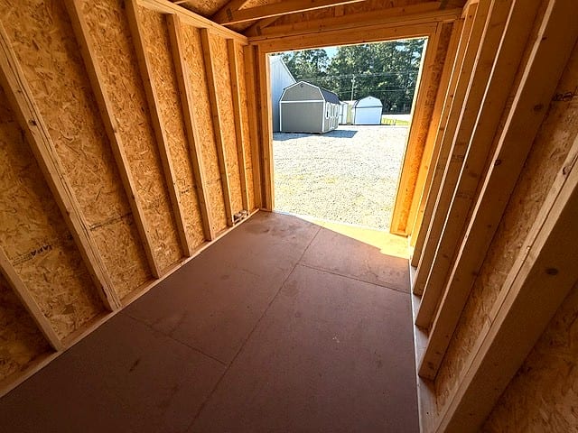 8x12 Utility Shed at Graceland Portable Buildings of the Carolinas / Dixie Motors, LLC
