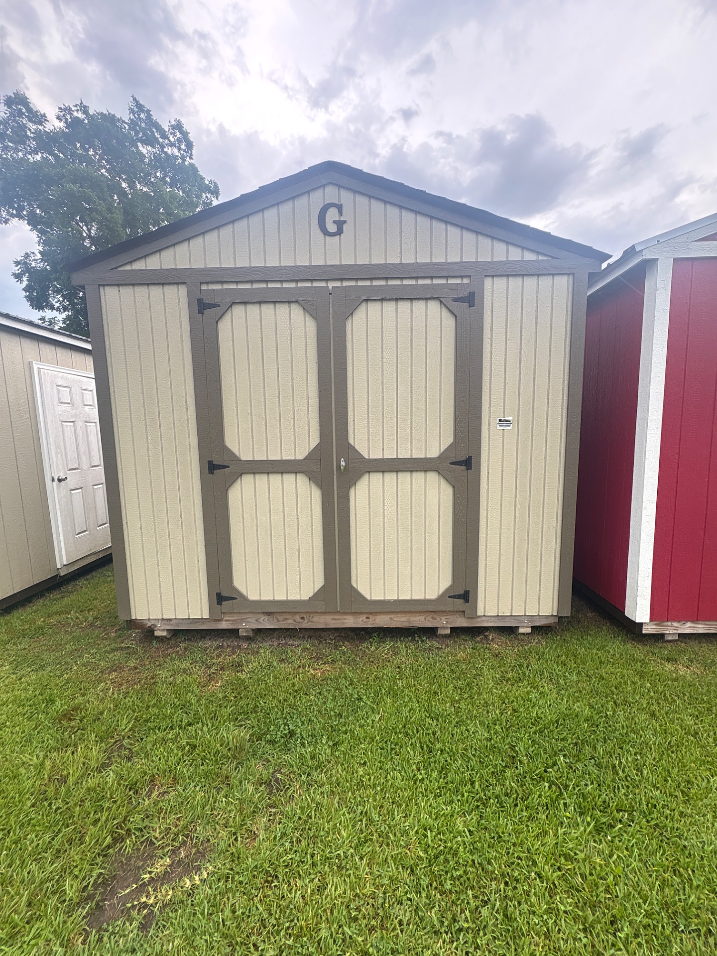 12x16 Utility Shed at Cajun Buildings and Carports