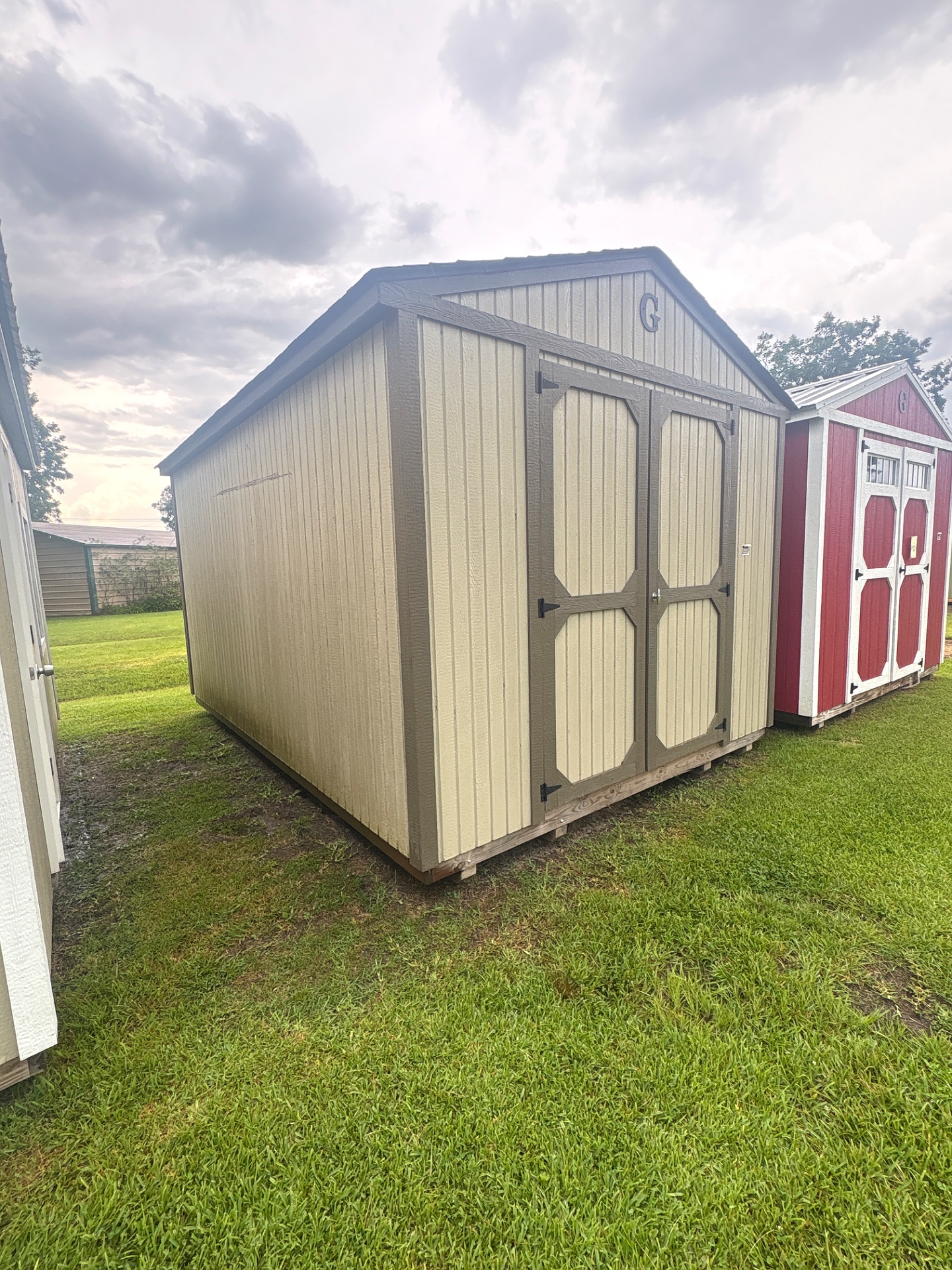12x16 Utility Shed at Cajun Buildings and Carports