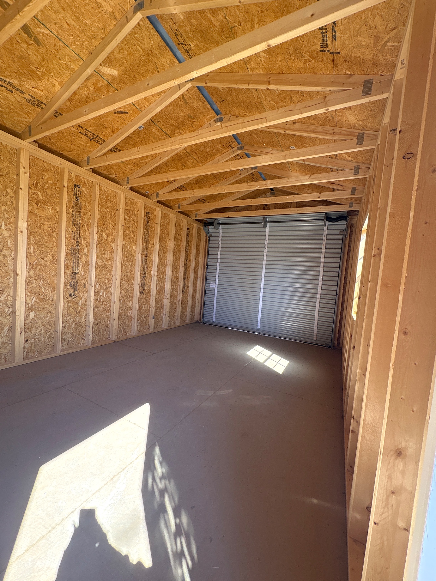 12x24 Utility Shed at Cajun Buildings and Carports