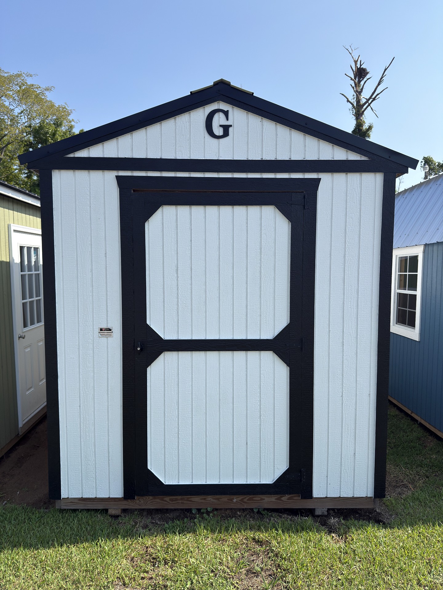 8x12 Utility Shed at Toler's Coastal Structures - Newport
