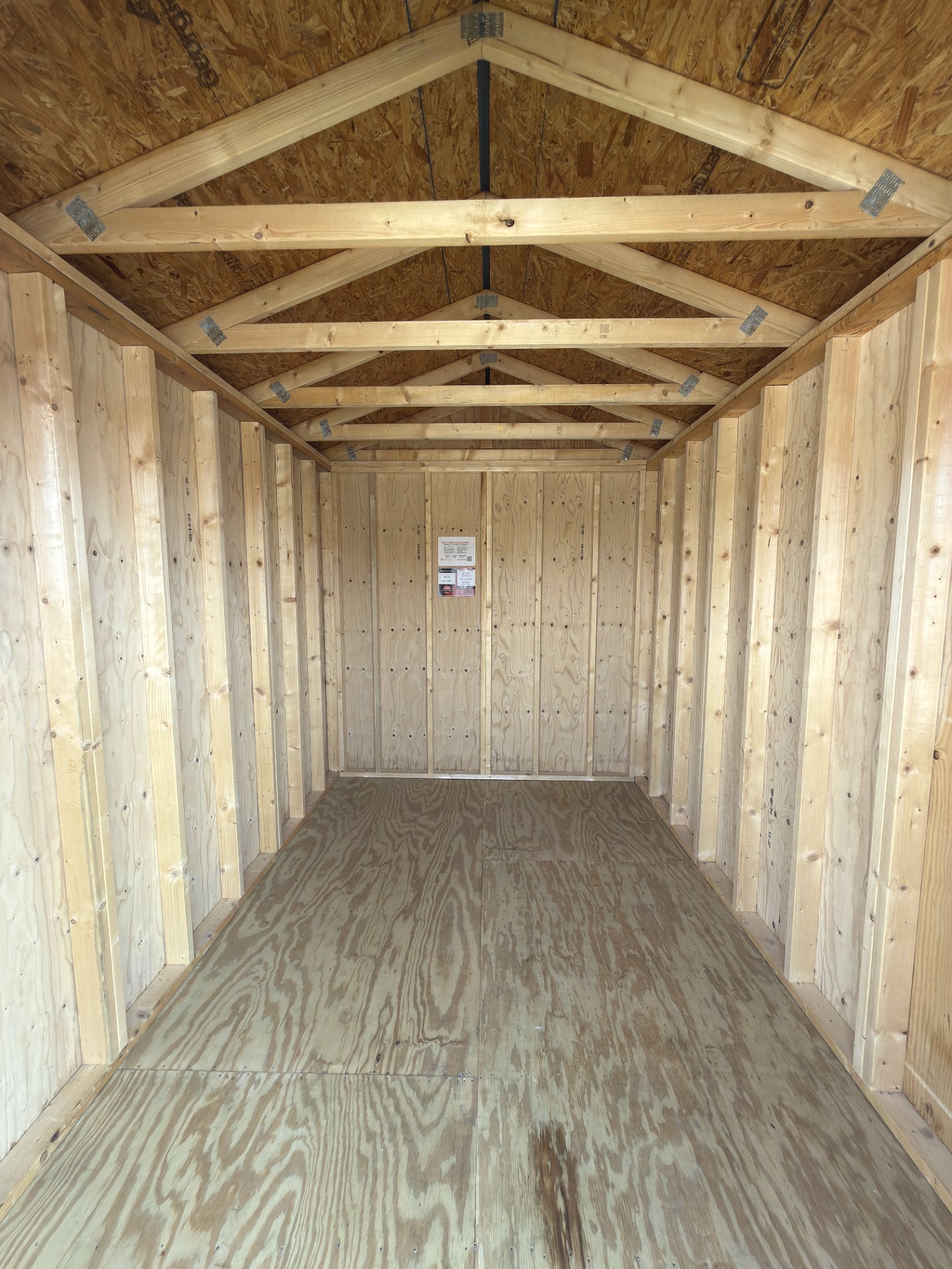 8x12 Utility Shed at Toler's Coastal Structures - Newport