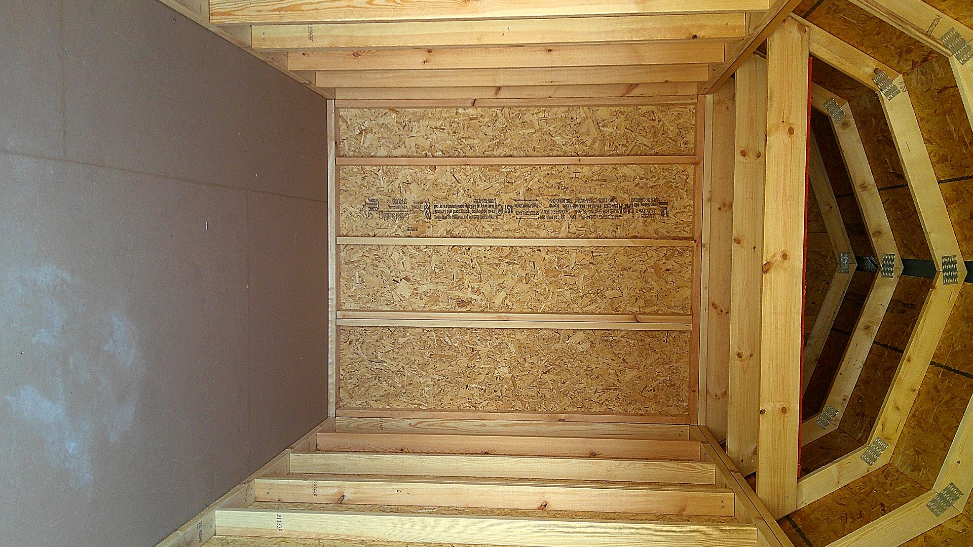 8x12 Utility Shed at Hill  Top Sales