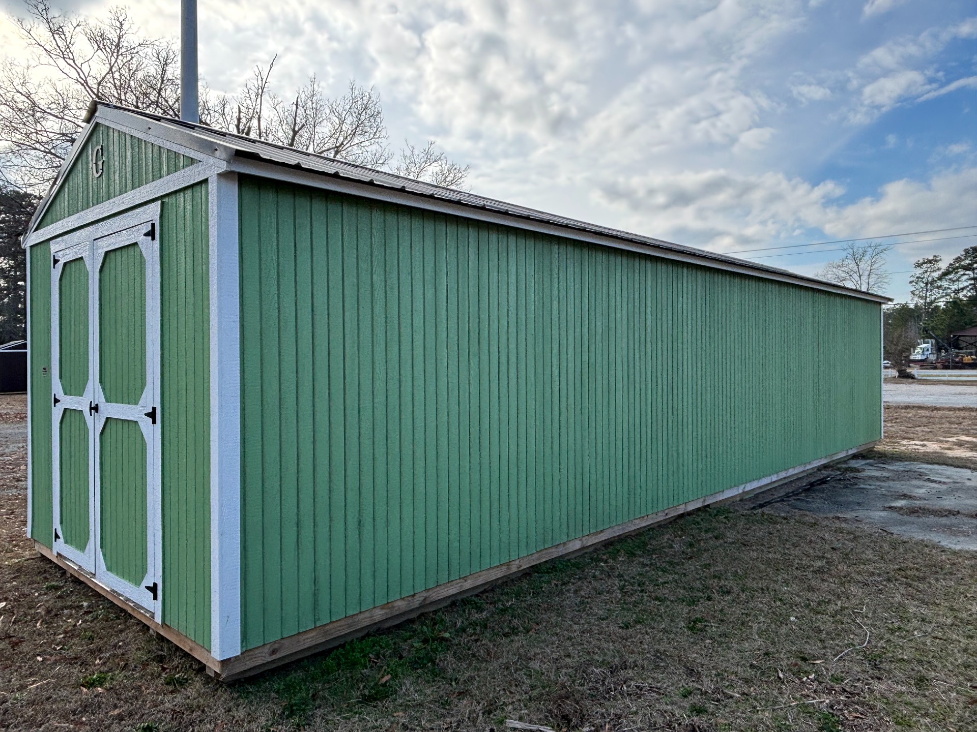 12x40 Utility Shed at Portable Buildings of Ravenel