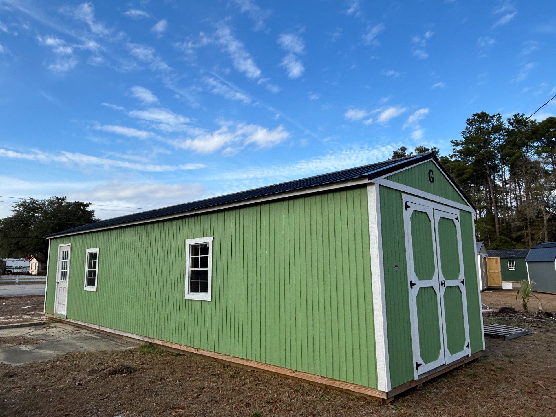 12x40 Utility Shed at Portable Buildings of Ravenel
