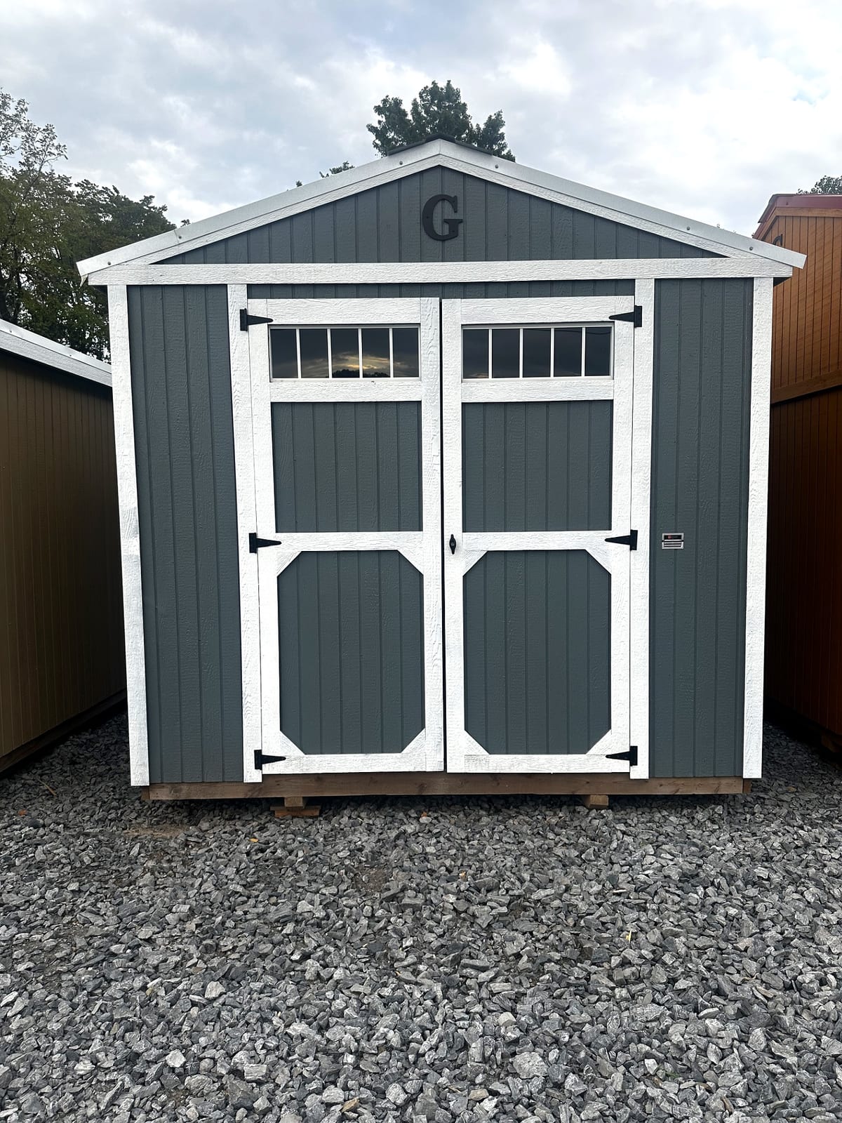 10x12 Utility Shed at G&L Carports & Portable Buildings