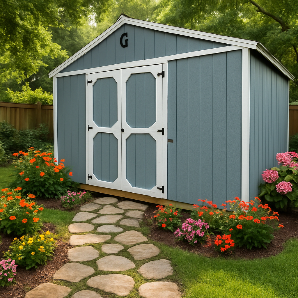 16x16 Utility Shed at ACE Buildings - Graceland of Corpus Christi