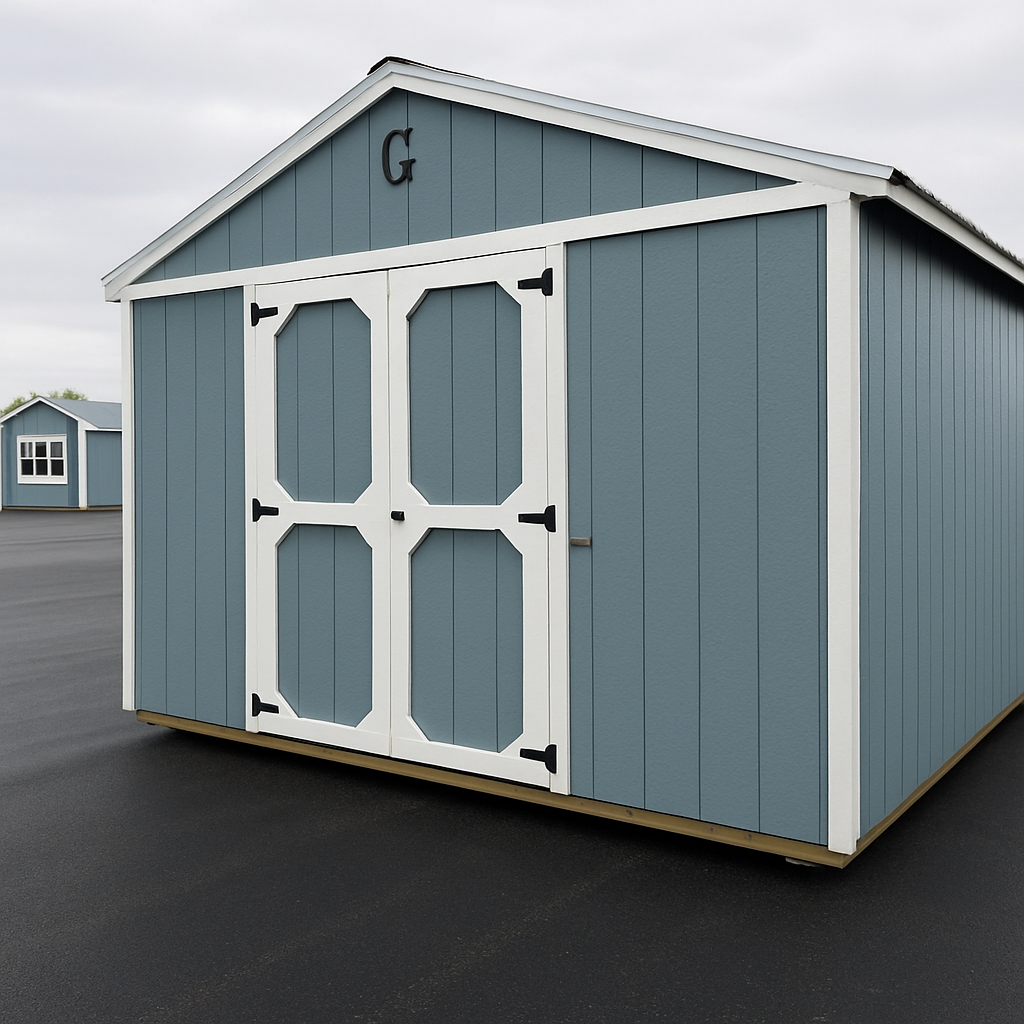 16x16 Utility Shed at ACE Buildings - Graceland of Corpus Christi