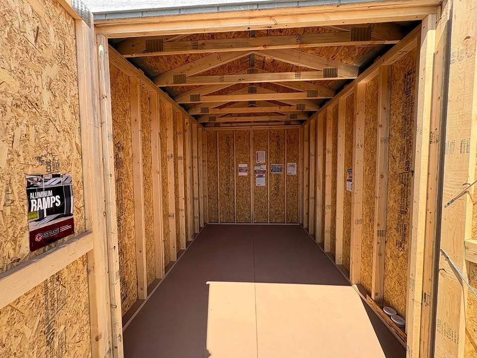 8x12 Utility Shed at Graceland Portable Buildings of Lubbock