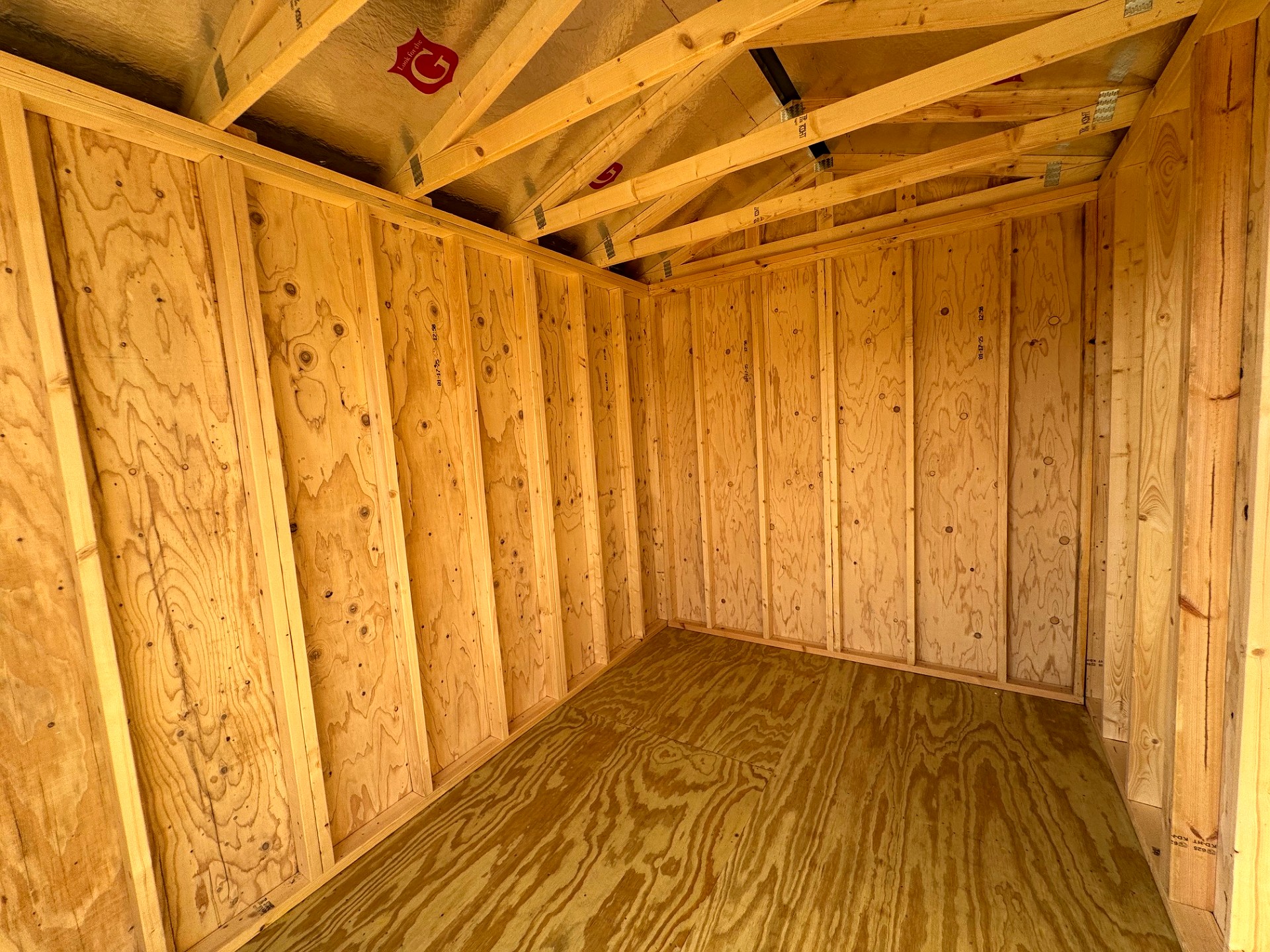 8x12 Utility Shed at Southern Ag Equipment, LLC - Saint Francisville, Louisiana