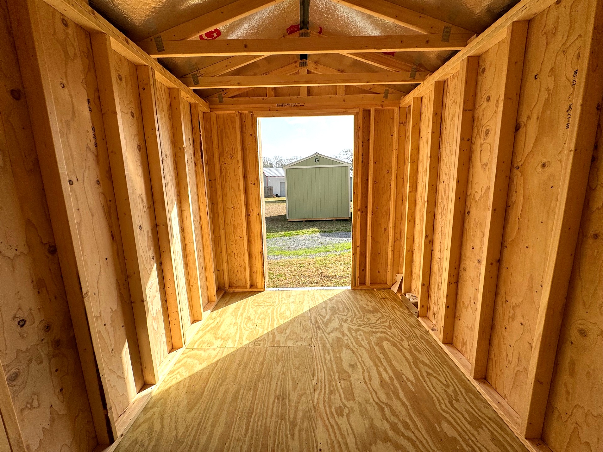 8x12 Utility Shed at Southern Ag Equipment, LLC - Saint Francisville, Louisiana
